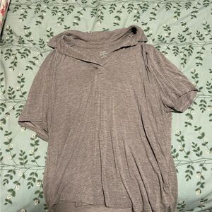 Women's Cozy Earth Bamboo Polo Top size M